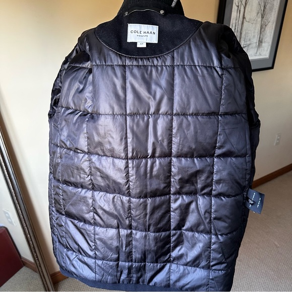 Cole Haan Men's Black Wool Field Jacket - Picture 9 of 16